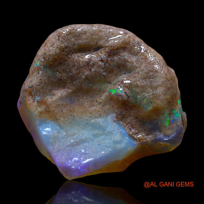 Natural Fire Opal Gemstone 8.00 Cts Loose Fancy Rough From Australia 18x15x6 mm RD-793