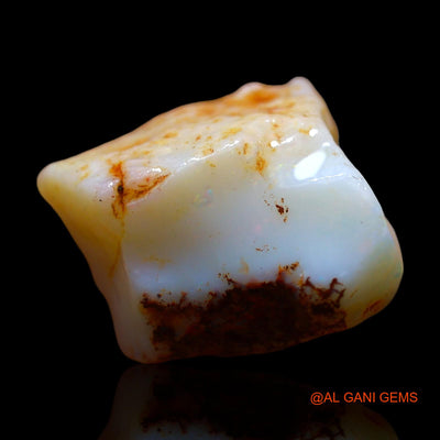 13.00 Cts Natural Australian Fire Opal Loose Gemstone Fancy Rough 19x15x9 mm RD-794