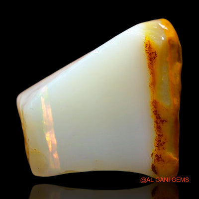 12.00 Cts Natural Australian Fire Opal Loose Gemstone Fancy Rough 13x13x10 mm RD-798