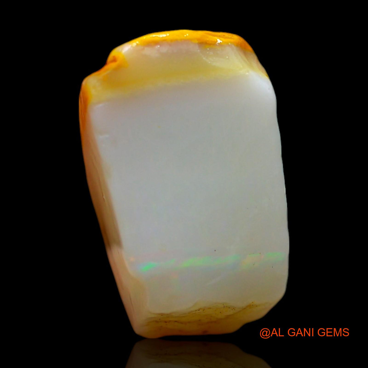 12.00 Cts Natural Australian Fire Opal Loose Gemstone Fancy Rough 13x13x10 mm RD-798