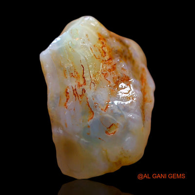 10.00 Cts Natural Australian Fire Opal Loose Gemstone Fancy Rough 16x14x9 mm RD-799