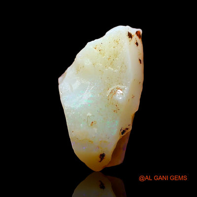 Natural Untreated Fire Opal Loose Gemstone Fancy Rough From Australia 4.00 Cts 15x8x6 mm RD-79