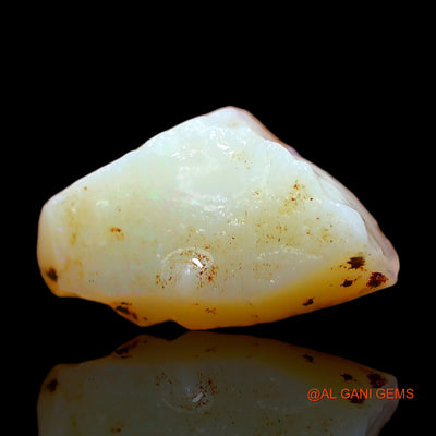Natural Untreated Fire Opal Loose Gemstone Fancy Rough From Australia 4.00 Cts 15x8x6 mm RD-79