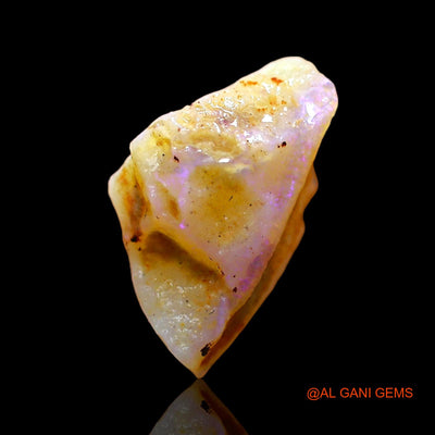 Natural Untreated Fire Opal Loose Gemstone Fancy Rough From Australia 4.00 Cts 15x8x6 mm RD-79