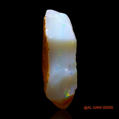 Natural Fire Opal Gemstone 7.00 Cts Loose Fancy Rough From Australia 18x12x5 mm RD-800