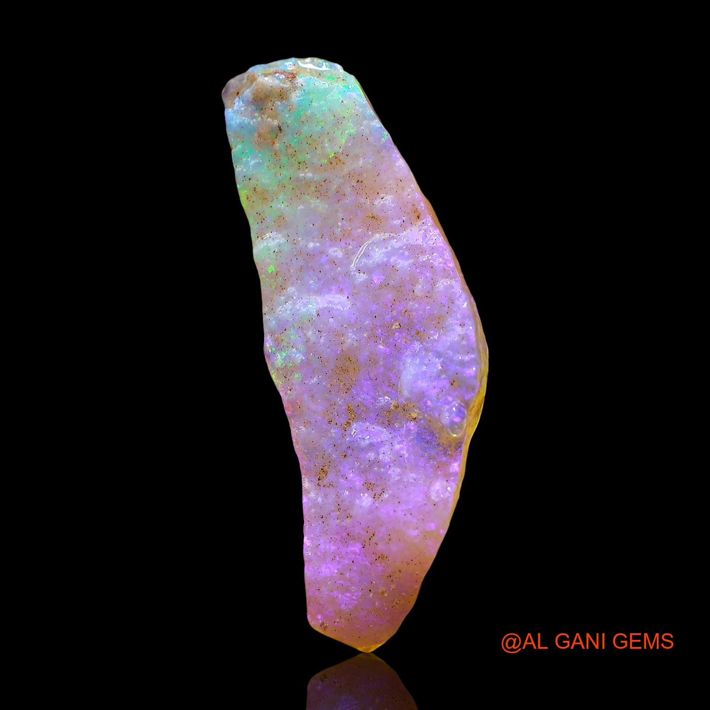 5.00 Cts Unheated Australian Fire Opal Loose Gemstone Fancy Rough Natural 31x11x3 mm RD-802