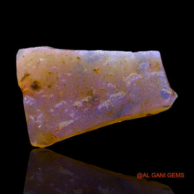 Natural Untreated Fire Opal Loose Gemstone Fancy Rough From Australia 11.00 Cts 25x17x4 mm RD-803