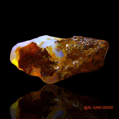 13.00 Cts Unheated Australian Fire Opal Loose Gemstone Fancy Rough Natural 28x13x9 mm RD-804