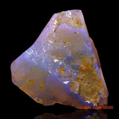 Natural Untreated Fire Opal Loose Gemstone Fancy Rough From Australia 13.00 Cts 21x18x8 mm RD-809