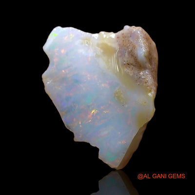 Natural Untreated Fire Opal Loose Gemstone Fancy Rough From Australia 2.00 Cts 13x10x4 mm RD-80