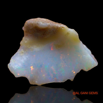 Natural Untreated Fire Opal Loose Gemstone Fancy Rough From Australia 2.00 Cts 13x10x4 mm RD-80