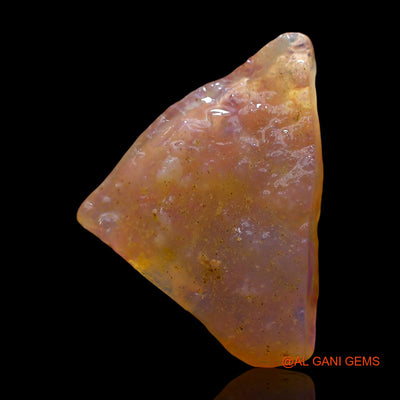 Natural Untreated Fire Opal Loose Gemstone Fancy Rough From Australia 8.00 Cts 22x16x4 mm RD-823