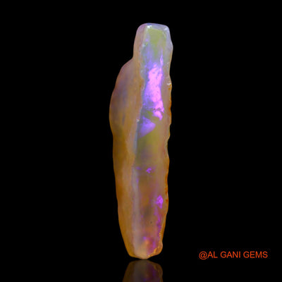 Natural Untreated Fire Opal Loose Gemstone Fancy Rough From Australia 8.00 Cts 22x16x4 mm RD-823