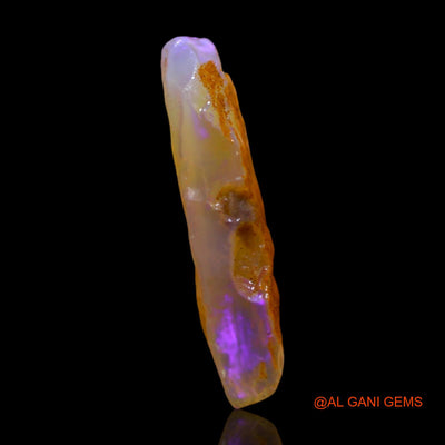 Natural Untreated Fire Opal Loose Gemstone Fancy Rough From Australia 8.00 Cts 22x16x4 mm RD-823