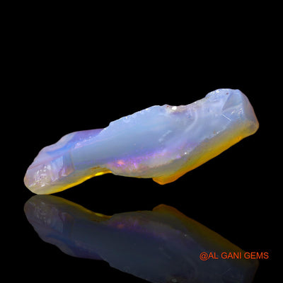 Natural Untreated Fire Opal Loose Gemstone Fancy Rough From Australia 8.00 Cts 27x8x7 mm RD-826