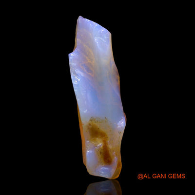 Natural Untreated Fire Opal Loose Gemstone Fancy Rough From Australia 8.00 Cts 27x8x7 mm RD-826