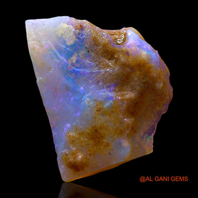Natural Untreated Fire Opal Loose Gemstone Fancy Rough From Australia 6.00 Cts 18x14x4 mm RD-829