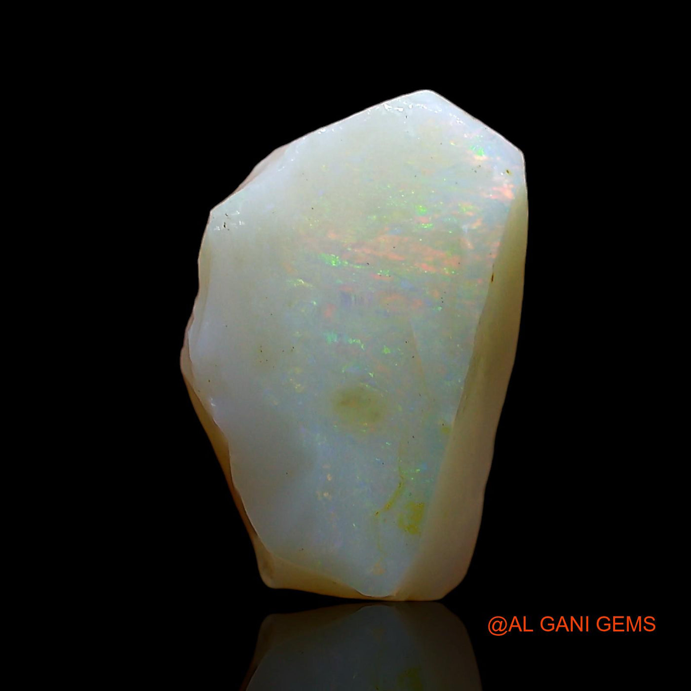 Natural Untreated Fire Opal Loose Gemstone Fancy Rough From Australia 3.00 Cts 13x8x5 mm RD-82