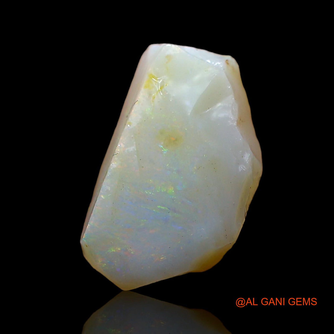 Natural Untreated Fire Opal Loose Gemstone Fancy Rough From Australia 3.00 Cts 13x8x5 mm RD-82