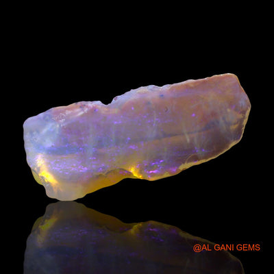 Natural Fire Opal Gemstone 5.00 Cts Loose Fancy Rough From Australia 23x10x5 mm RD-831