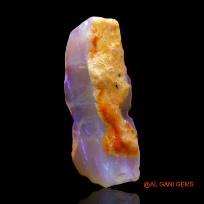Natural Fire Opal Gemstone 5.00 Cts Loose Fancy Rough From Australia 23x10x5 mm RD-831