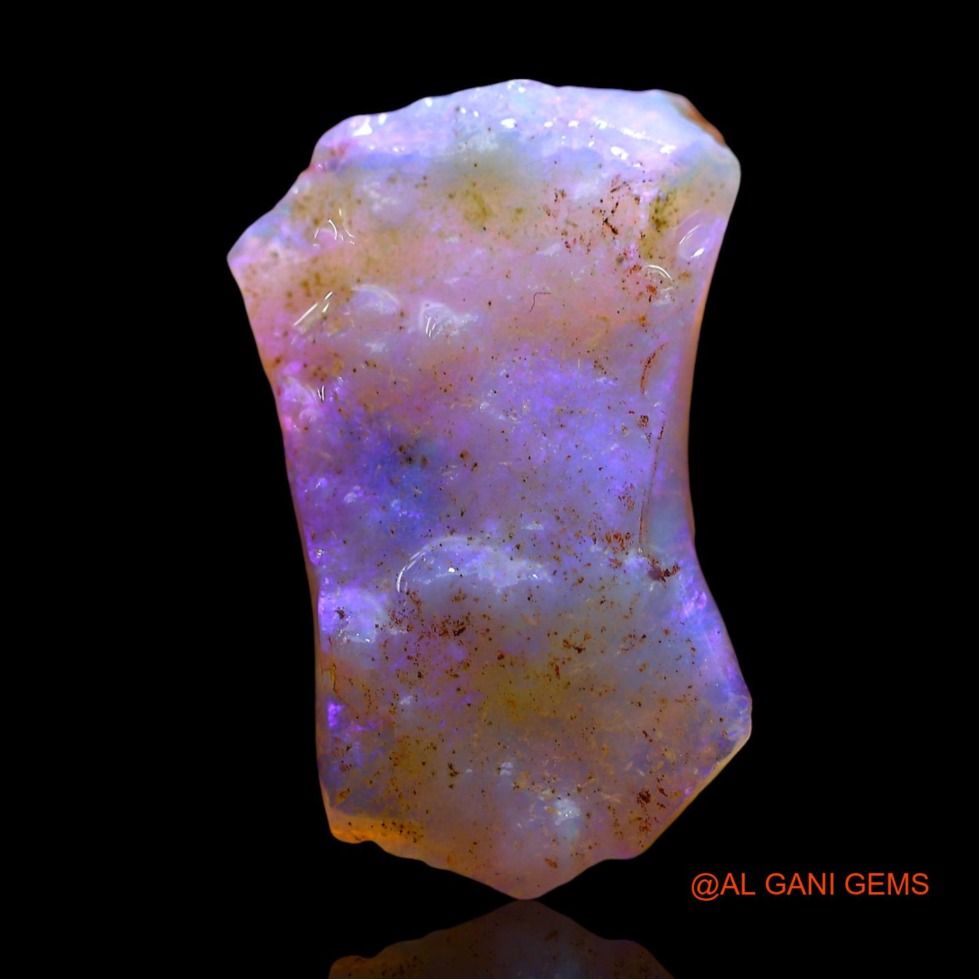 6.00 Cts Unheated Australian Fire Opal Loose Gemstone Fancy Rough Natural 21x14x4 mm RD-832