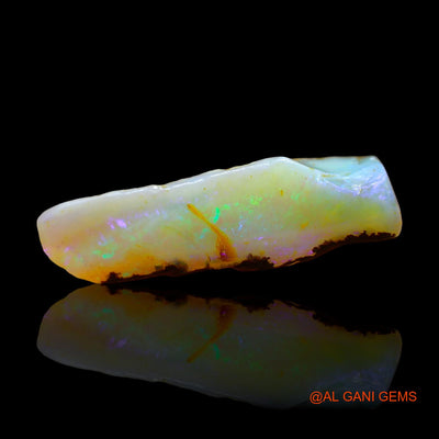 6.00 Cts Natural Australian Fire Opal Loose Gemstone Fancy Rough 24x9x6 mm RD-833