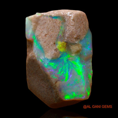 Natural Fire Opal Gemstone 7.00 Cts Loose Fancy Rough From Australia 18x12x5 mm RD-836