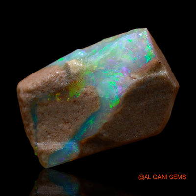 Natural Fire Opal Gemstone 7.00 Cts Loose Fancy Rough From Australia 18x12x5 mm RD-836
