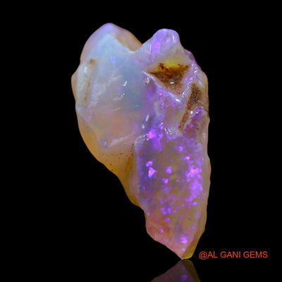 Natural Fire Opal Gemstone 8.00 Cts Loose Fancy Rough From Australia 22x13x9 mm RD-837