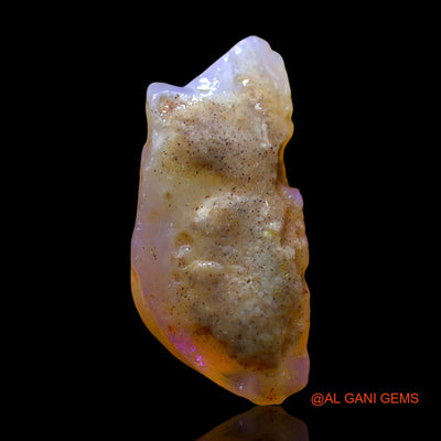 8.00 Cts Natural Australian Fire Opal Loose Gemstone Fancy Rough 21x9x8 mm RD-838