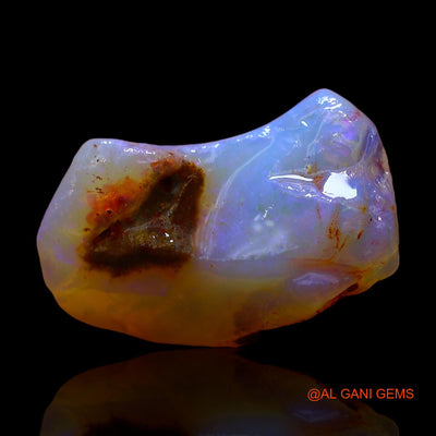 9.00 Cts Natural Australian Fire Opal Loose Gemstone Fancy Rough 18x12x9 mm RD-839