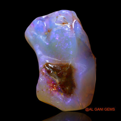 9.00 Cts Natural Australian Fire Opal Loose Gemstone Fancy Rough 18x12x9 mm RD-839