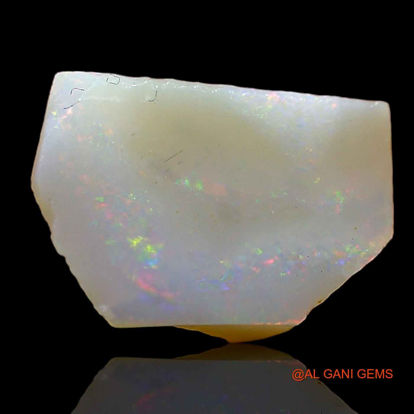 3.00 Cts Natural Australian Fire Opal Loose Gemstone Fancy Rough 13x9x4 mm RD-83