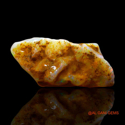 7.00 Cts Natural Australian Fire Opal Fancy Rough Loose Gemstone For Jewelry 23x10x6 mm RD-849