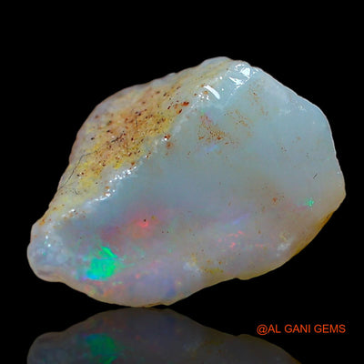 Natural Untreated Fire Opal Loose Gemstone Fancy Rough From Australia 3.00 Cts 14x10x7 mm RD-84