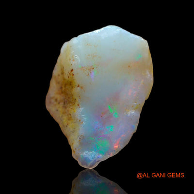 Natural Untreated Fire Opal Loose Gemstone Fancy Rough From Australia 3.00 Cts 14x10x7 mm RD-84