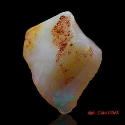 Natural Untreated Fire Opal Loose Gemstone Fancy Rough From Australia 3.00 Cts 14x10x7 mm RD-84