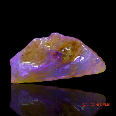 5.00 Cts Natural Australian Fire Opal Loose Gemstone Fancy Rough 20x10x6 mm RD-850