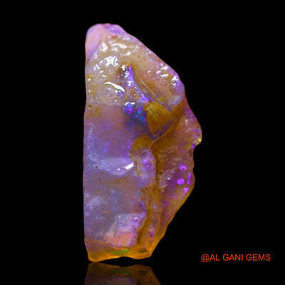 5.00 Cts Natural Australian Fire Opal Loose Gemstone Fancy Rough 20x10x6 mm RD-850