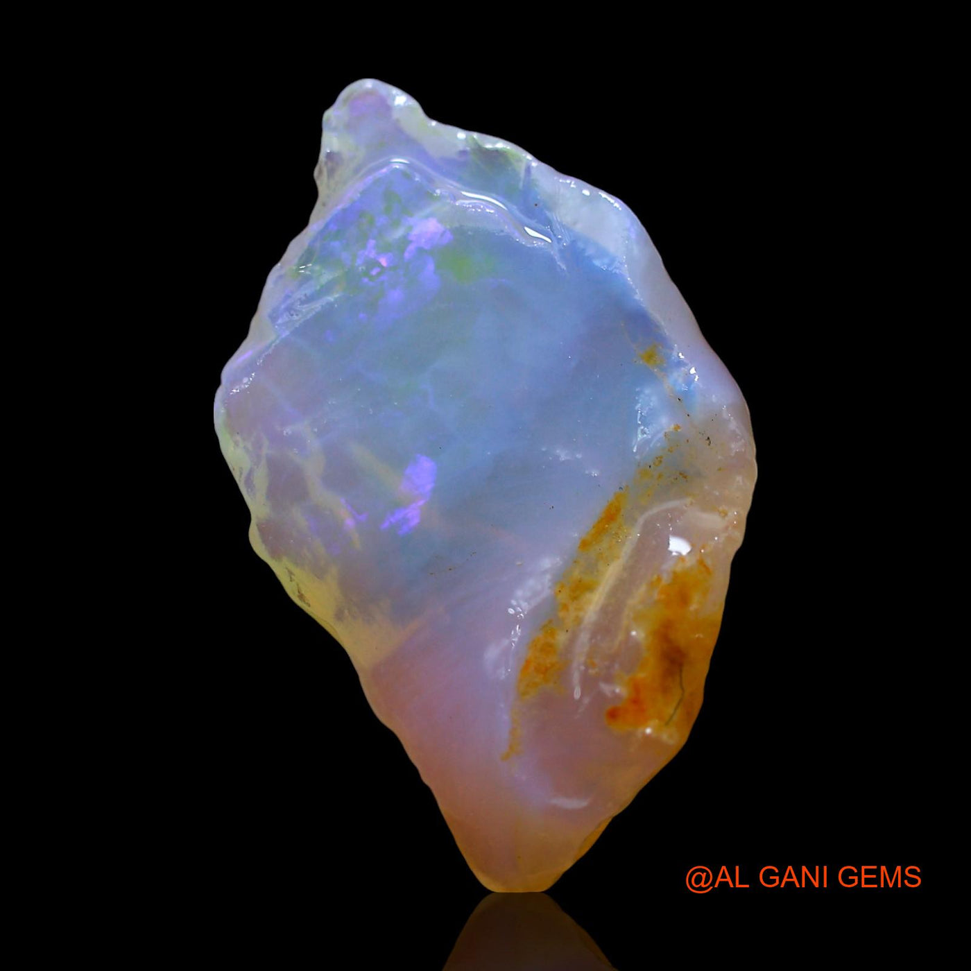 6.00 Cts Unheated Australian Fire Opal Loose Gemstone Fancy Rough Natural 20x12x7 mm RD-851