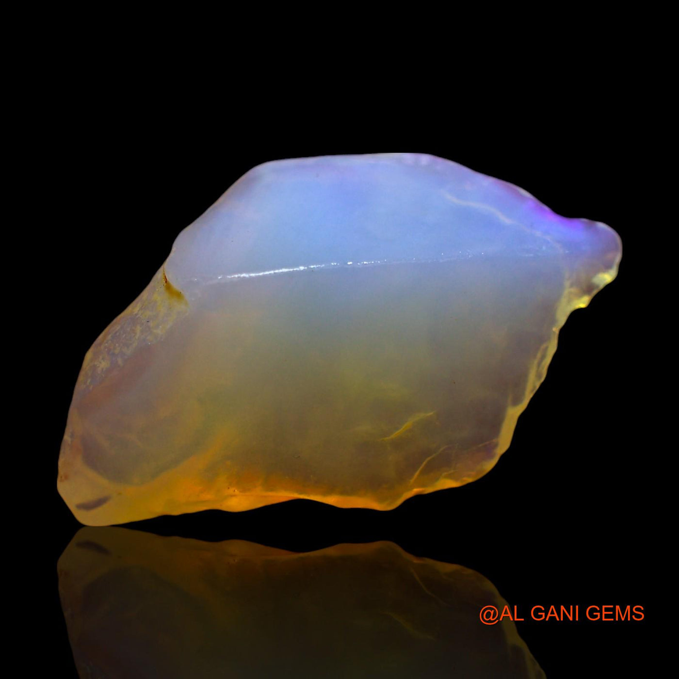 6.00 Cts Unheated Australian Fire Opal Loose Gemstone Fancy Rough Natural 20x12x7 mm RD-851