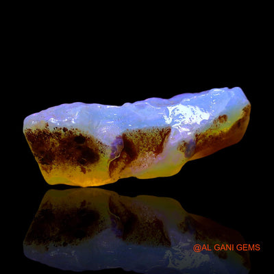 7.00 Cts Natural Australian Fire Opal Loose Gemstone Fancy Rough 20x11x7 mm RD-852