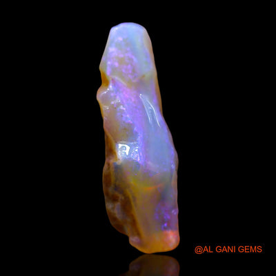 Natural Untreated Fire Opal Loose Gemstone Fancy Rough From Australia 7.00 Cts 22x10x8 mm RD-853