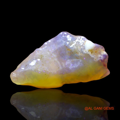 Natural Untreated Fire Opal Loose Gemstone Fancy Rough From Australia 6.00 Cts 20x11x8 mm RD-854