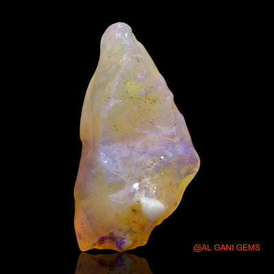 Natural Untreated Fire Opal Loose Gemstone Fancy Rough From Australia 6.00 Cts 20x11x8 mm RD-854