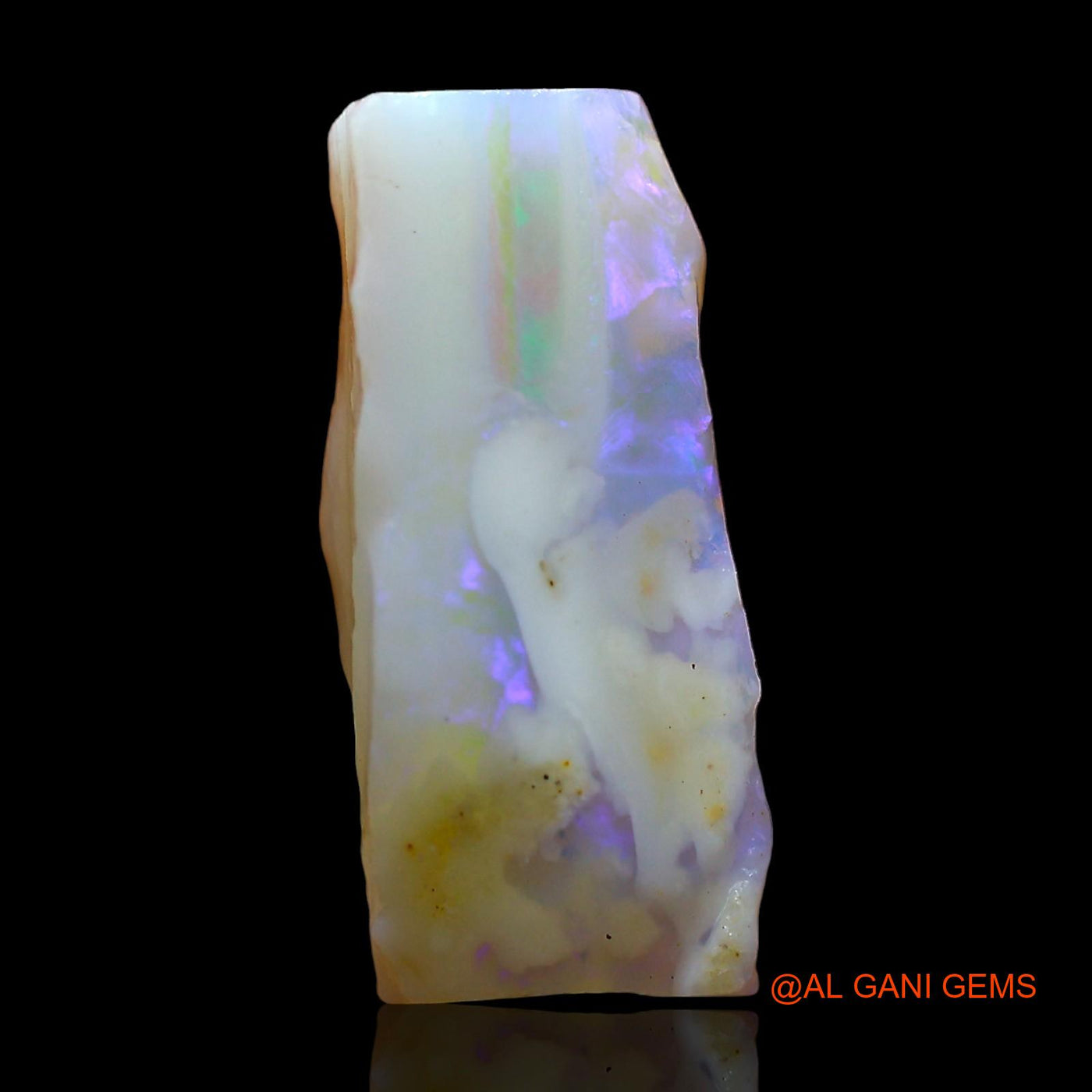 Natural Fire Opal Gemstone 5.00 Cts Loose Fancy Rough From Australia 17x8x5 mm RD-855