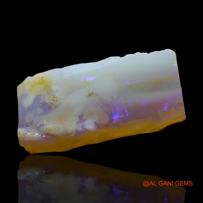 Natural Fire Opal Gemstone 5.00 Cts Loose Fancy Rough From Australia 17x8x5 mm RD-855