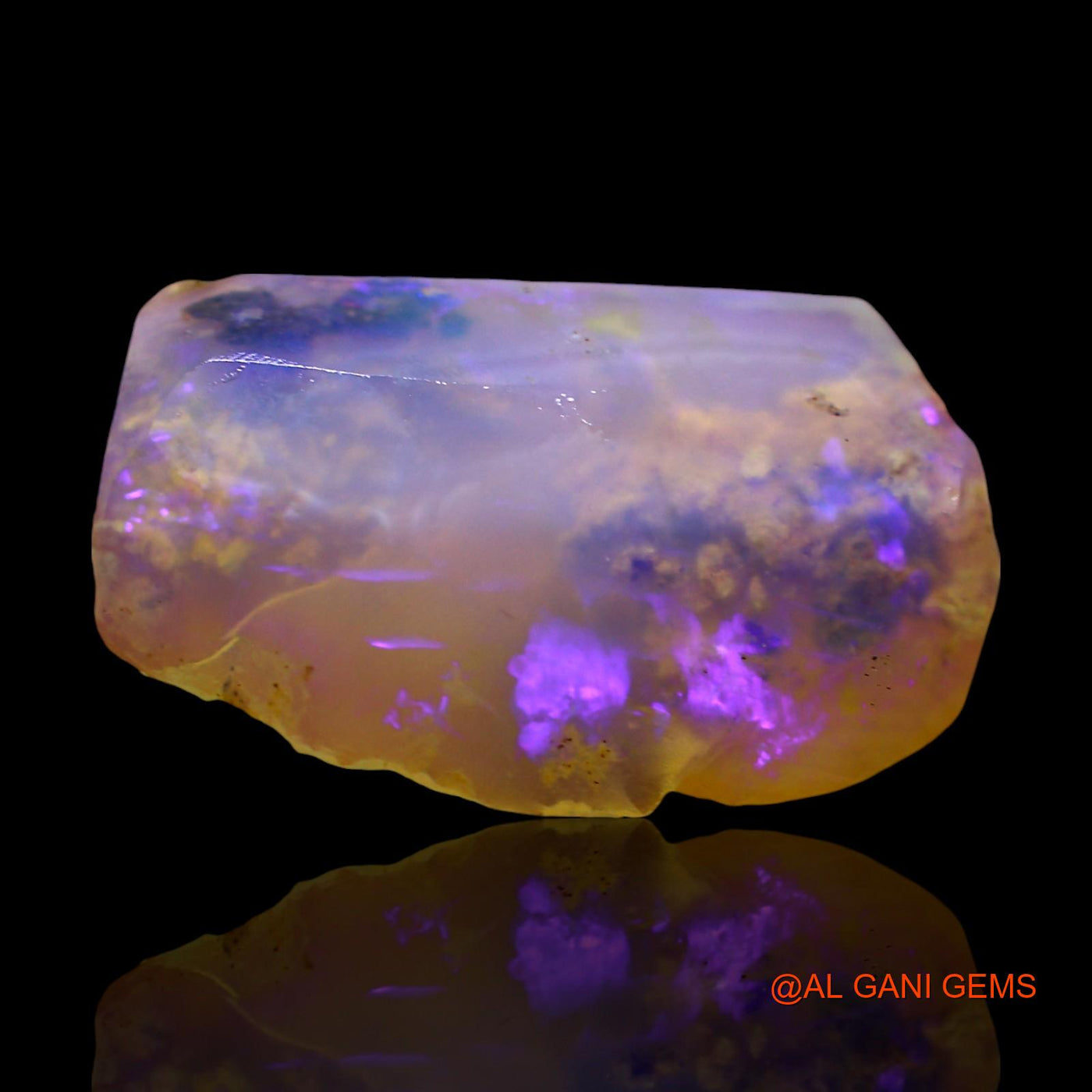 6.00 Cts Unheated Australian Fire Opal Loose Gemstone Fancy Rough Natural 20x12x4 mm RD-856