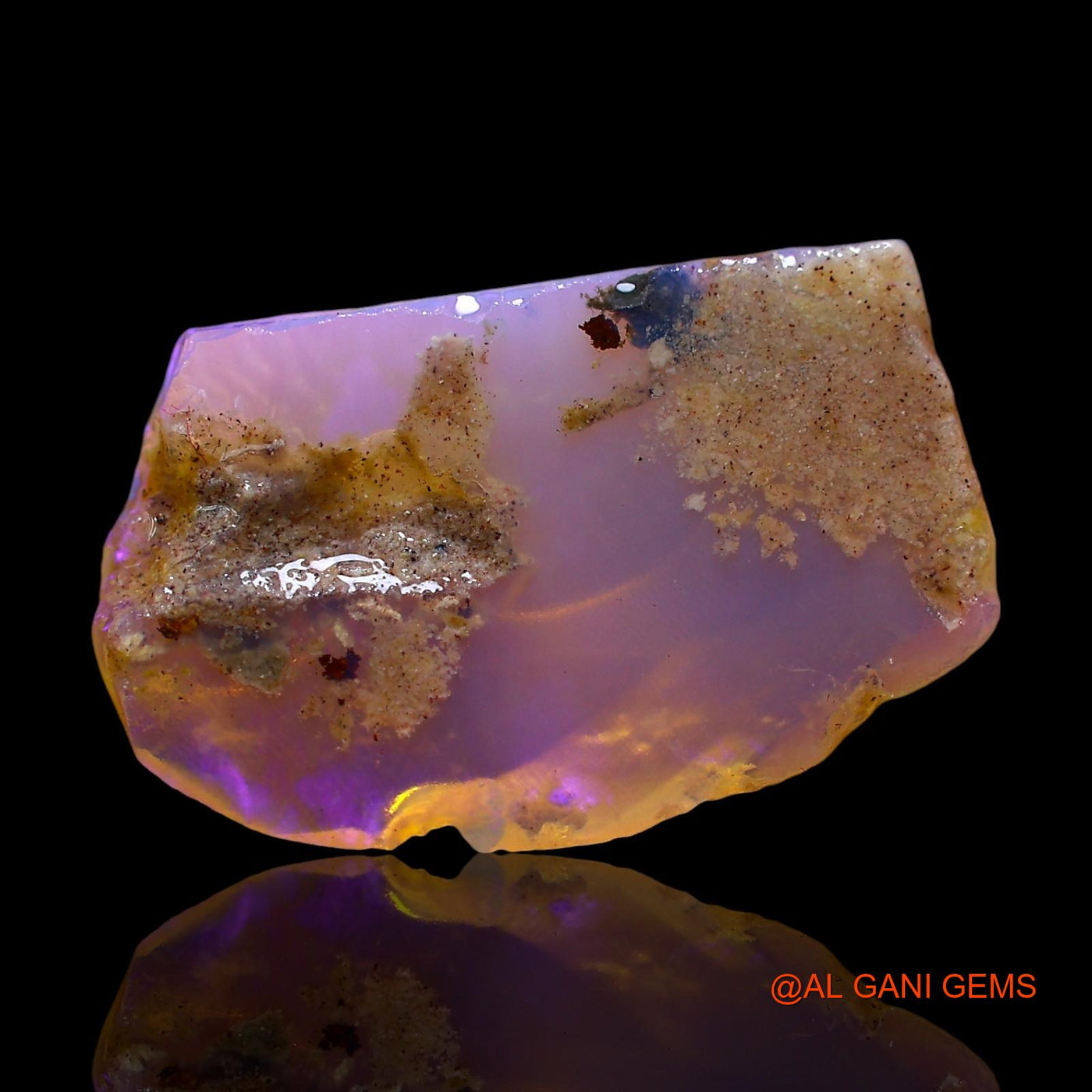 6.00 Cts Unheated Australian Fire Opal Loose Gemstone Fancy Rough Natural 20x12x4 mm RD-856